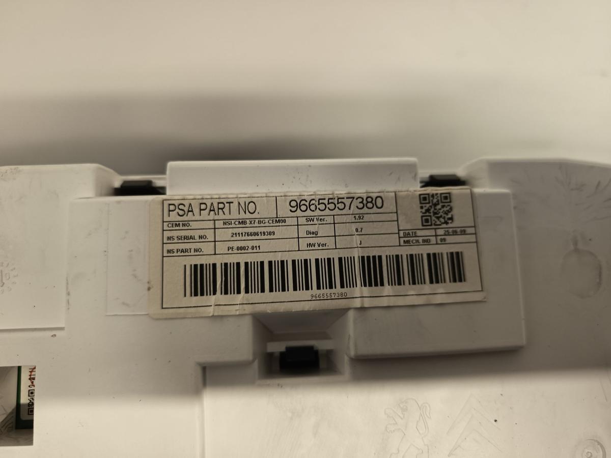 Citroen C5 II Tourer RW orig Kombiinstrument Tacho Benzin 1,8l 202Tkm Bj 2009