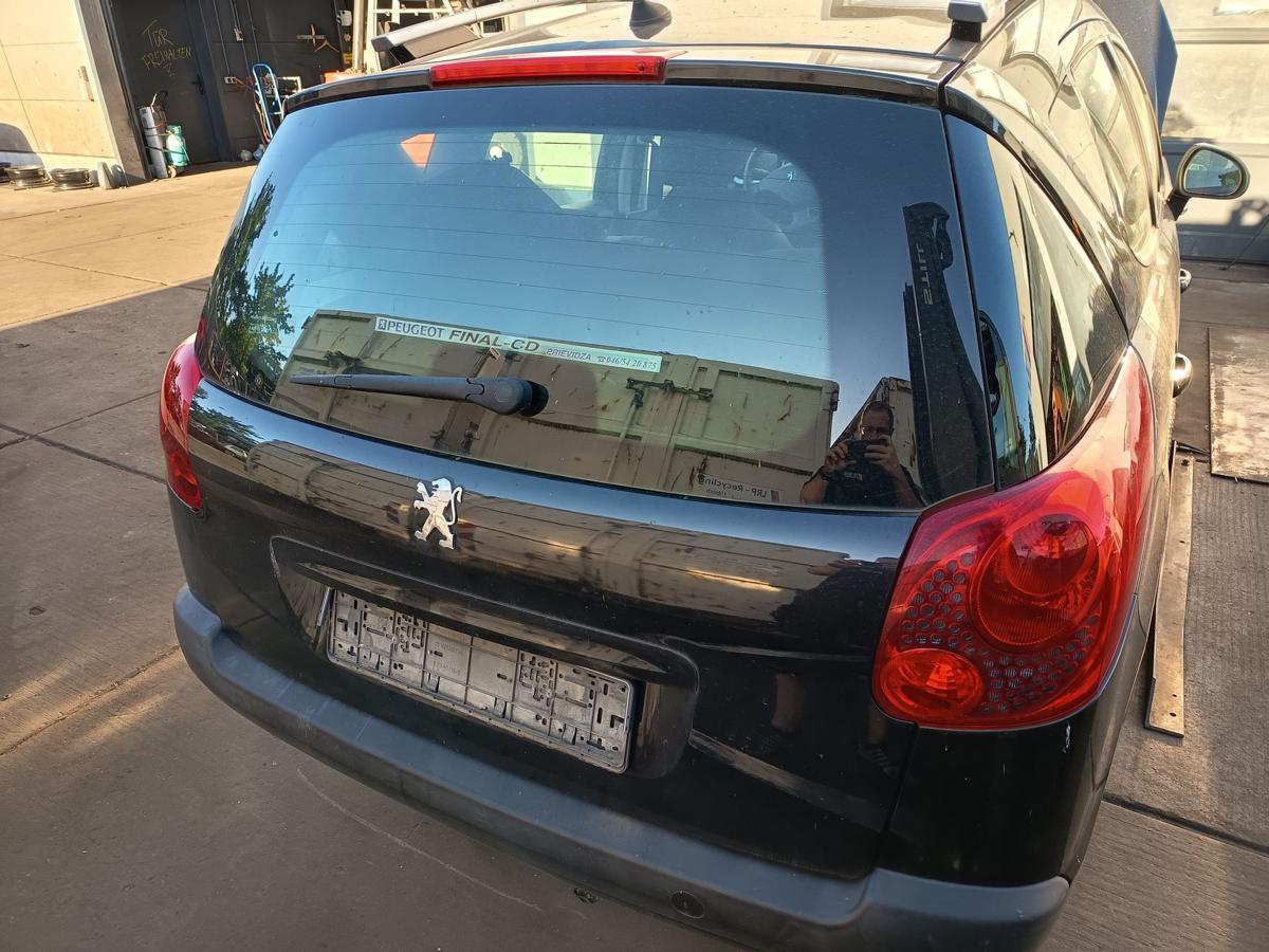 Peugeot 207SW original Heckklappe mit Scheibe EXL schwarz Baujahr 2009