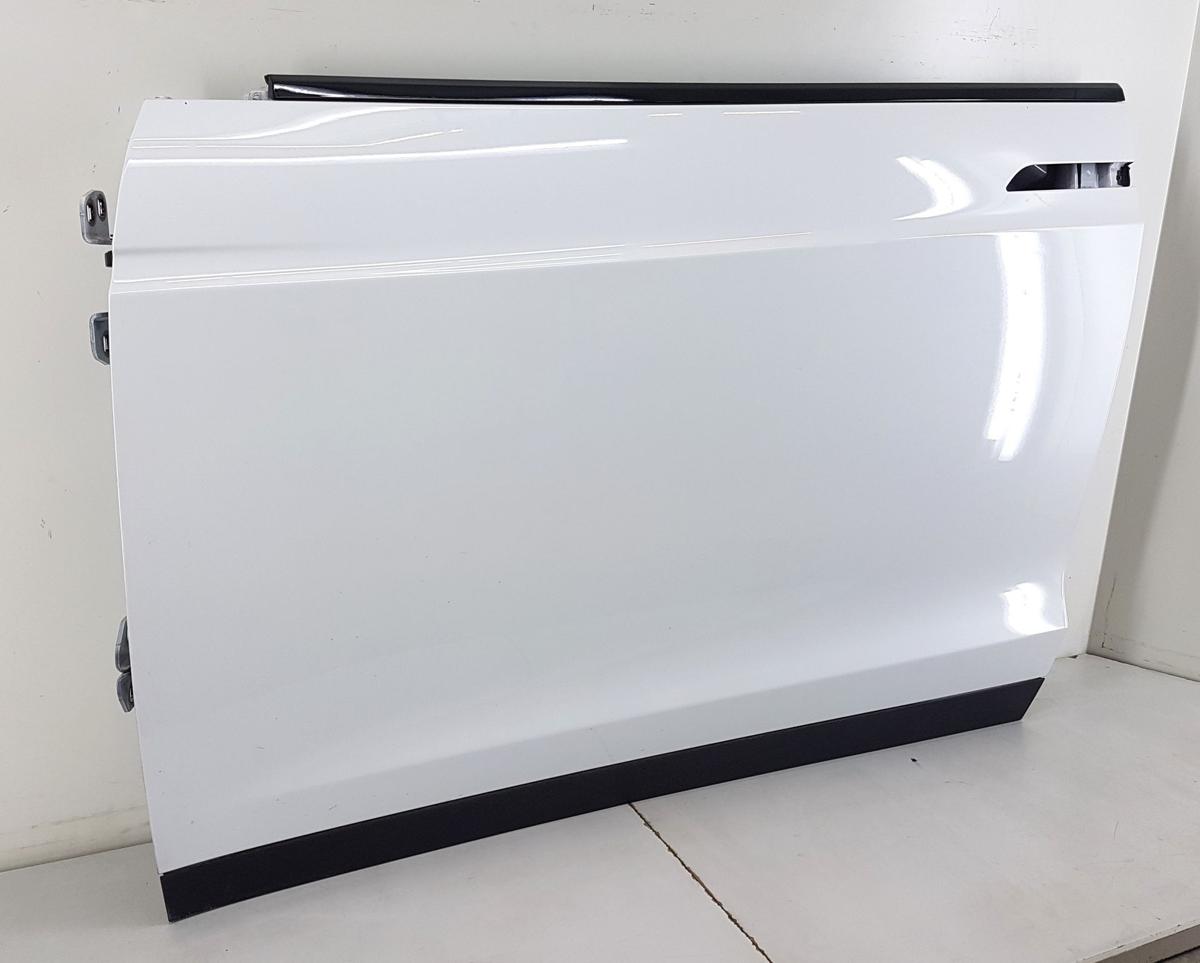 Tesla Model X T&uuml;r vorn links in PPSW White Water Pearl Bj22 Rohbau