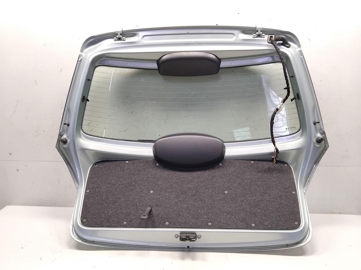 Skoda Fabia 2 5J Facelift Heckklappe arctic green mit Heckscheibe Bj.2011