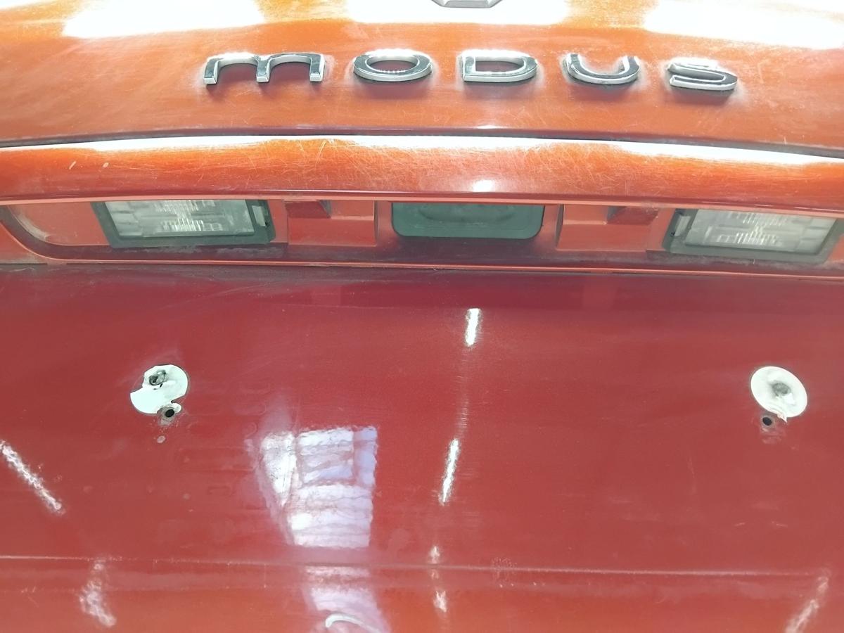 Renault Modus Heckklappe feuerrotmetallic TE876 mit Heckscheibe Bj.2005