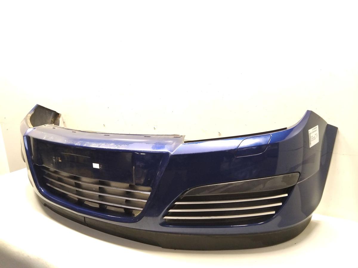 Opel Astra H original Sto&szlig;stange Sto&szlig;f&auml;nger vorn ultrablaumetallic Z21B Bj.2005