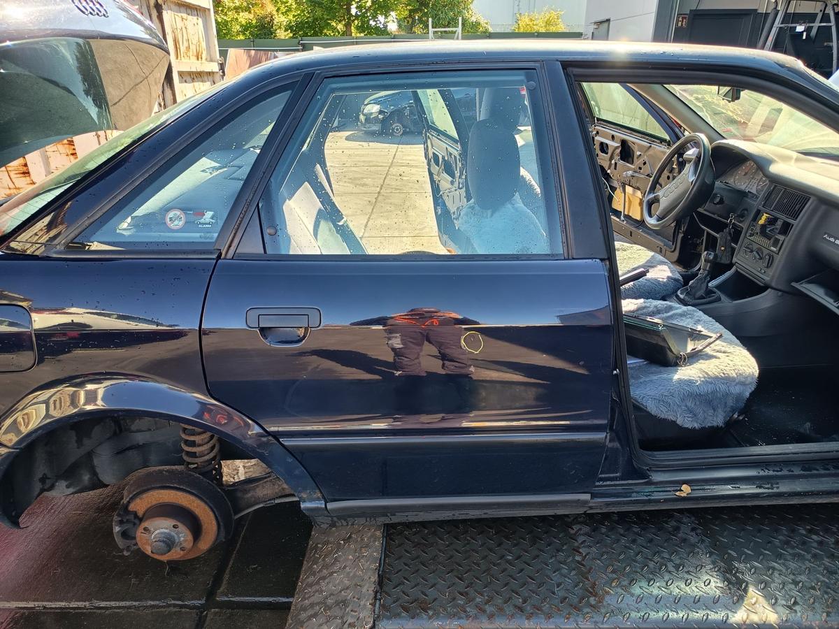 Audi 80 B4 8C original Tür hinten rechts Fond Limo Y5K Brilliantblau Bj 1994