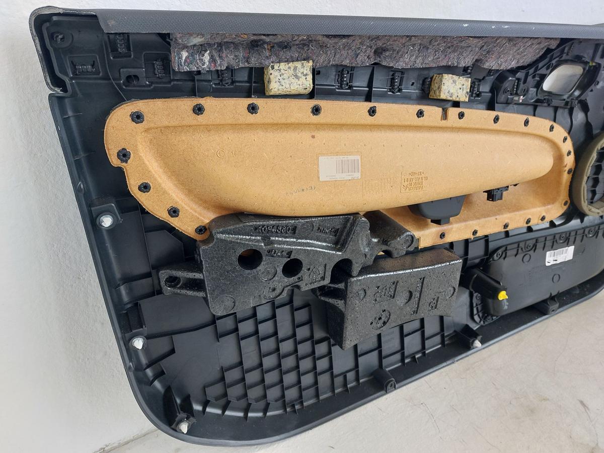 Citroen DS3 Sport Chic T&uuml;rverkleidung vorn rechts Beifahrert&uuml;r Leder weinrot