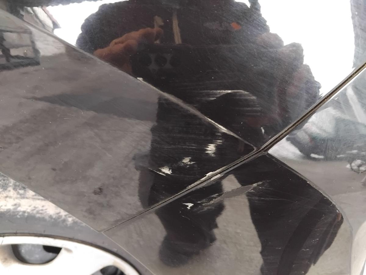 Peugeot 308 I original Kotfl&uuml;gel vorn rechts KTV black perla nera BJ2011