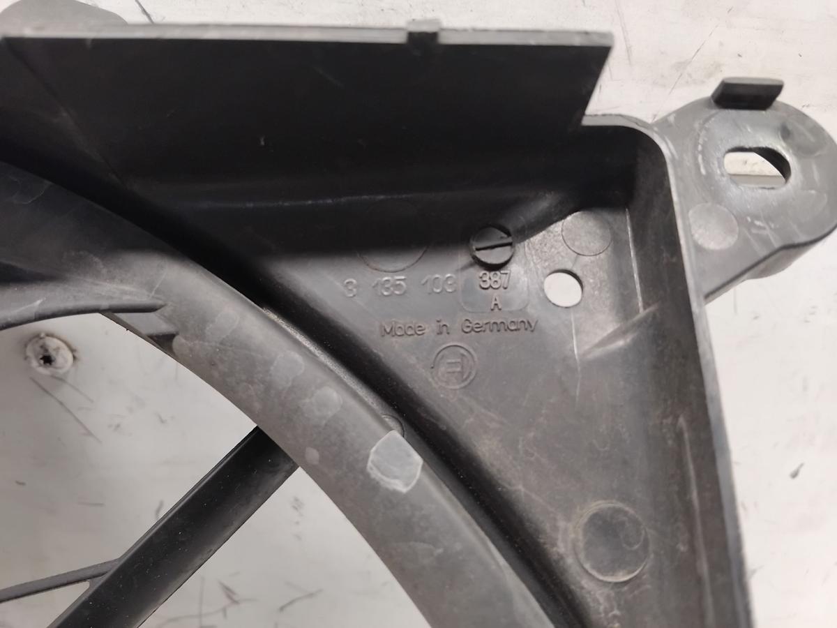 Opel Astra G original Elektrol&uuml;fter mit Zarge 24431825 0130303245 BOSCH BJ2001