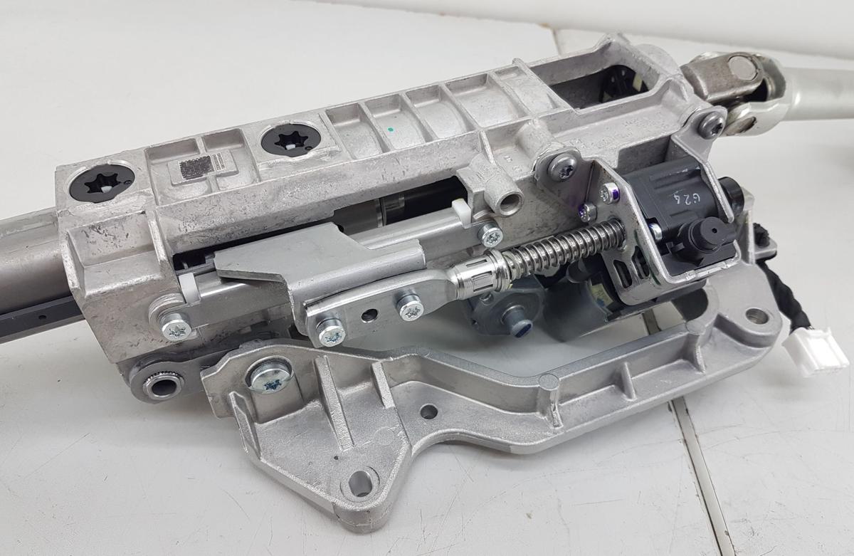 Tesla Model X Lenks&auml;ule Bj2022 1620811-00-A elektrisch verstellbar Lenkspindel