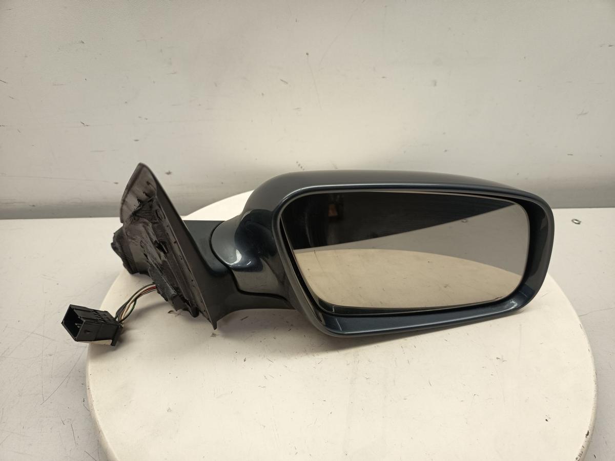 Audi A6 4B original Au&szlig;enspiegel rechts elektrisch LX7Z Delfingrau Bj 2003