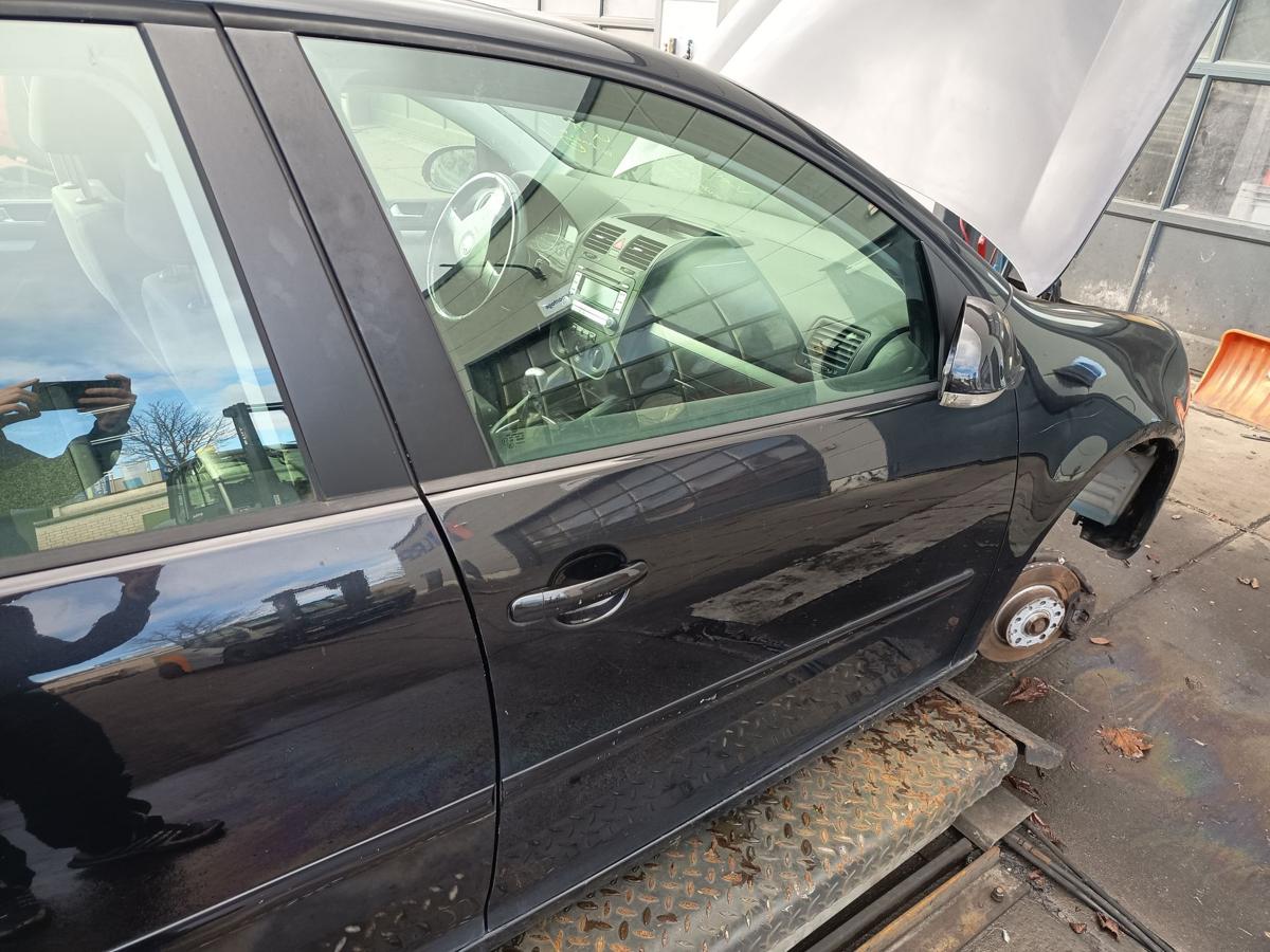 VW Golf V original T&uuml;r vorne rechts LC9Z schwarz Baujahr 2007