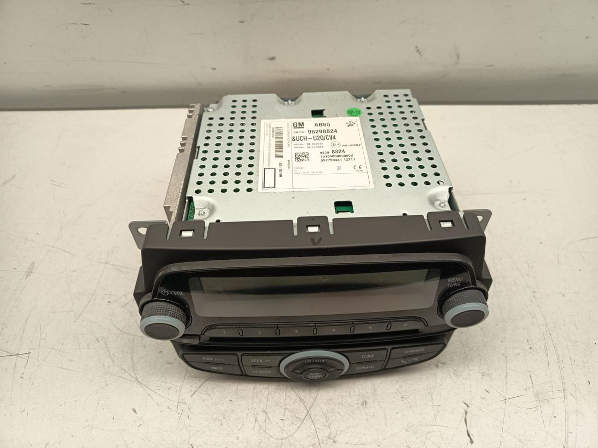 Chevrolet Spark original Radio 95298824 Baujahr 2013