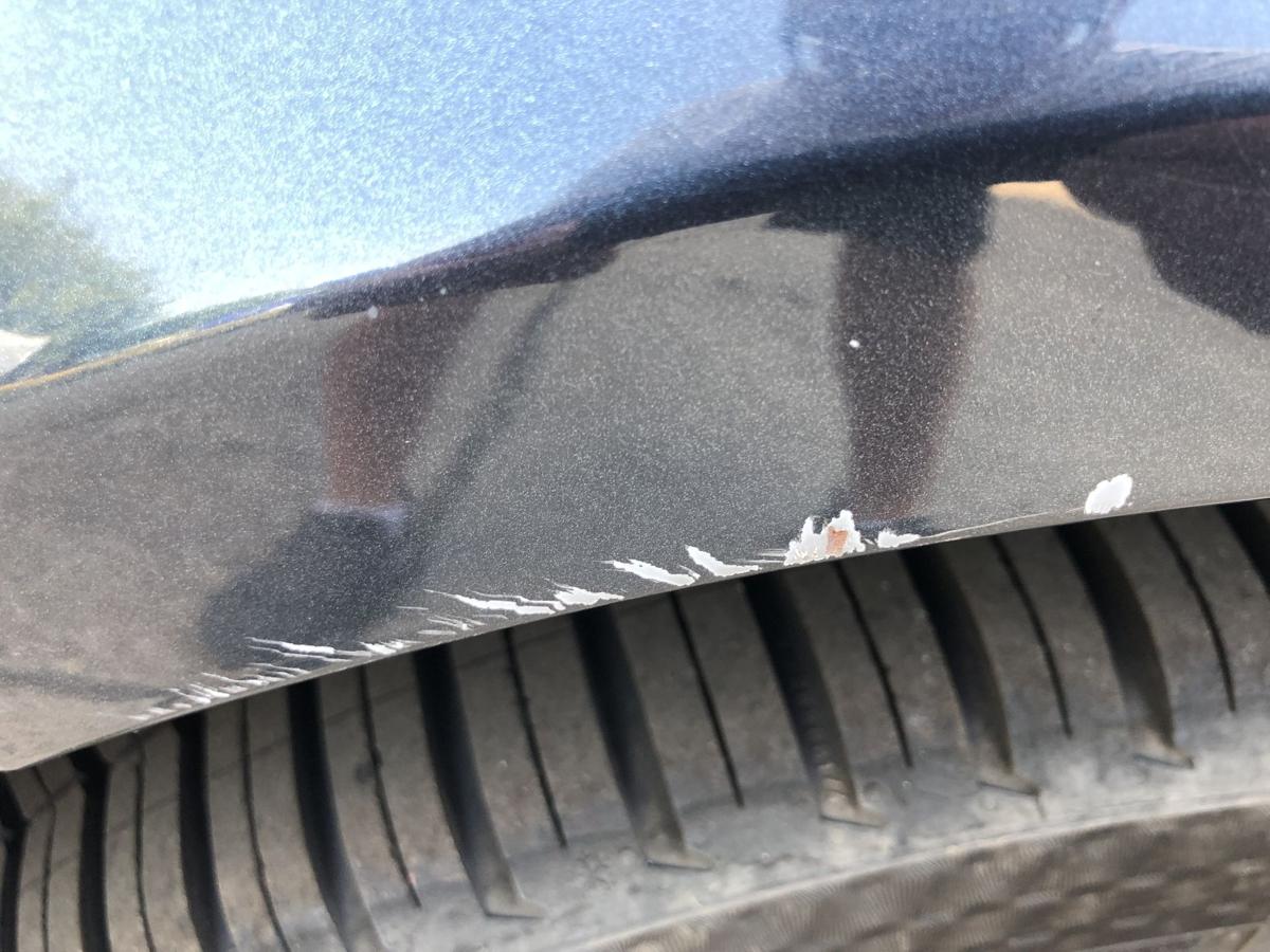 VW Golf 5 V 1K Kotfl&uuml;gel vorn links Fahrerseite Delle nur 3/5 t&uuml;rer LC5F OEM