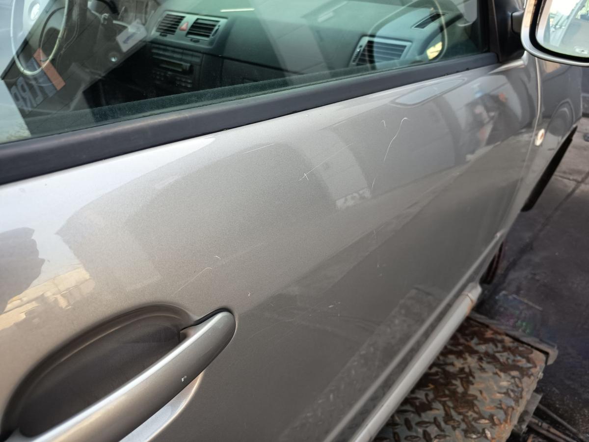 Skoda Fabia 6Y original T&uuml;r vorn rechts Beifahrer F8H Capuccinobeige Bj 2007