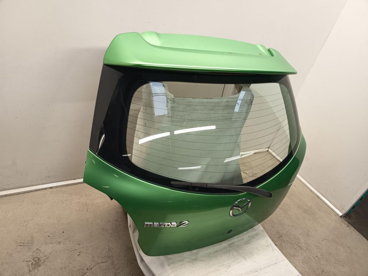Mazda 2 DE orig Heckklappe mit Scheibe Kofferraumdeckel 36A Grün Bj 2008