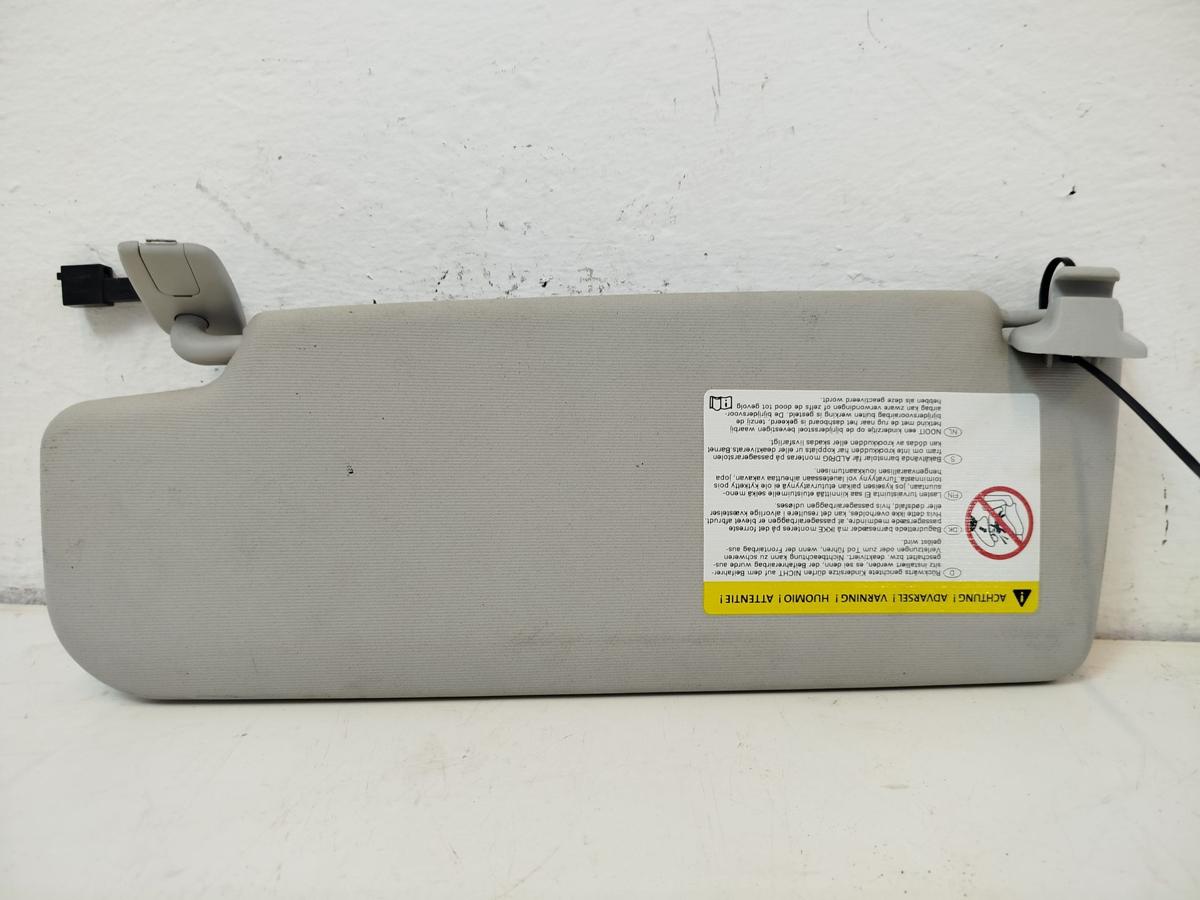 VW Passat 3C B7 Variant Sonnenblende vorn rechts Beifahrerseite mit Spiegel