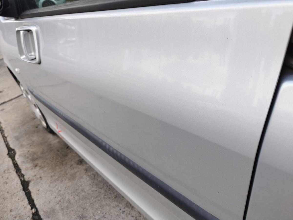 Peugeot 1007 K Fahrertür Tür Schiebetür Autotür links EZR Aluminiumgrau BILDER