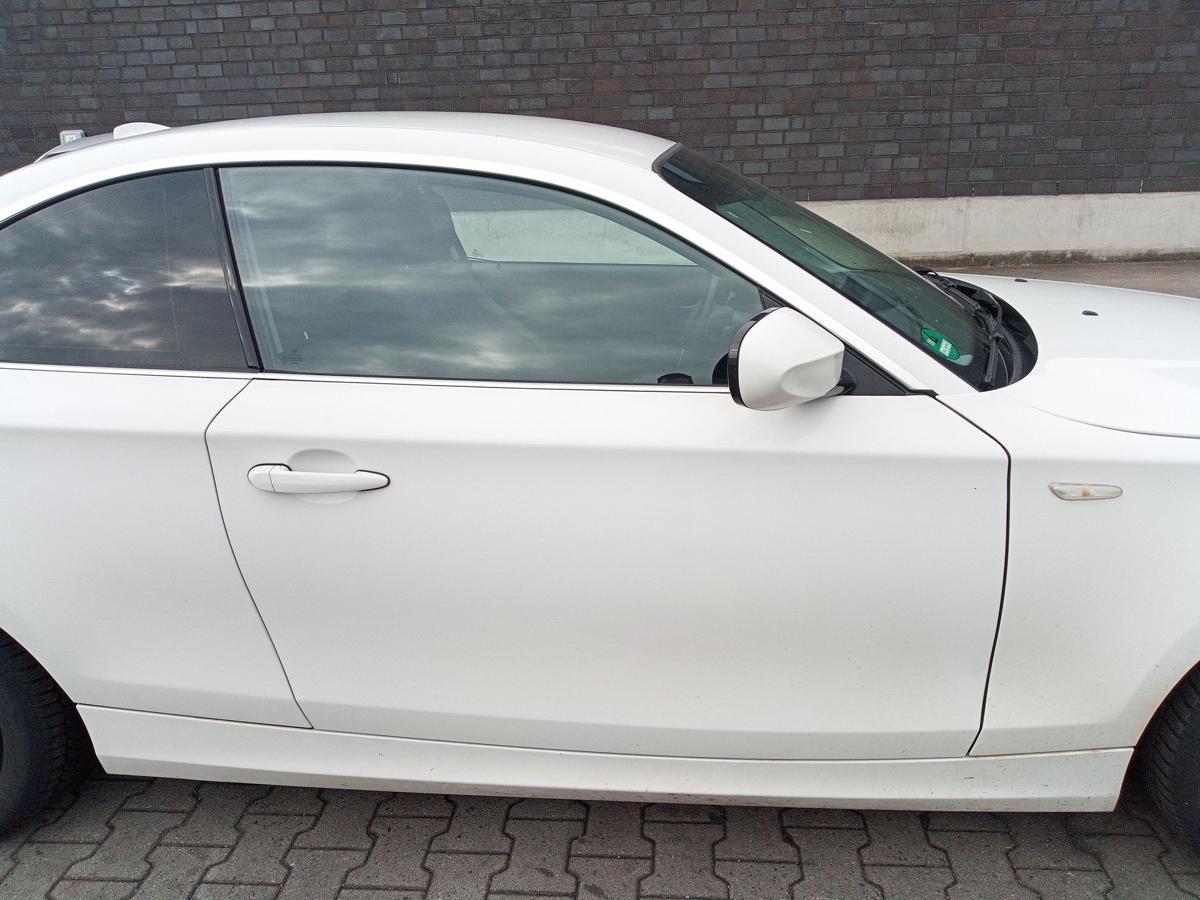 BMW 1er E82 original Tür vorn rechts Alpinweiß Coupe Rohbau Bj.2010