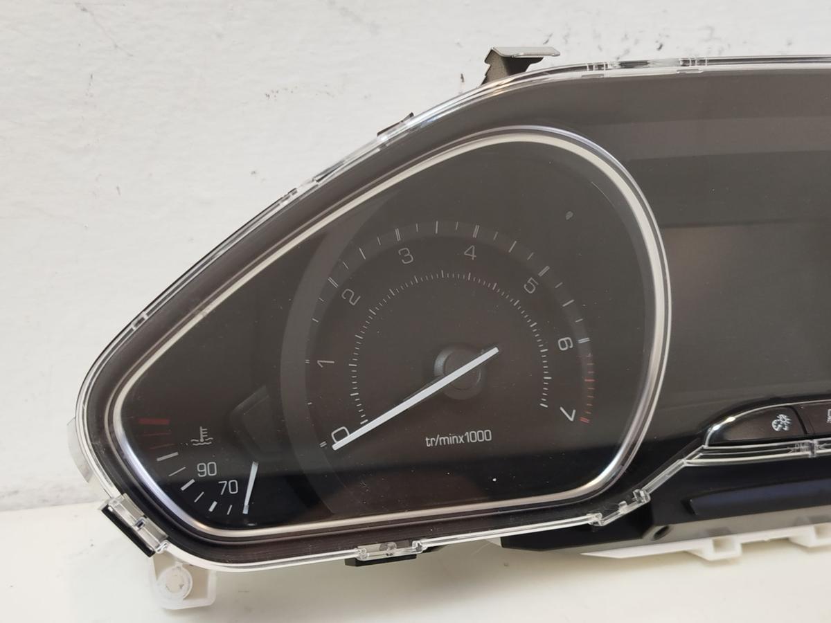 Peugeot 2008 I CU Tacho Kombiinstrument Benzin Cockpit OEM