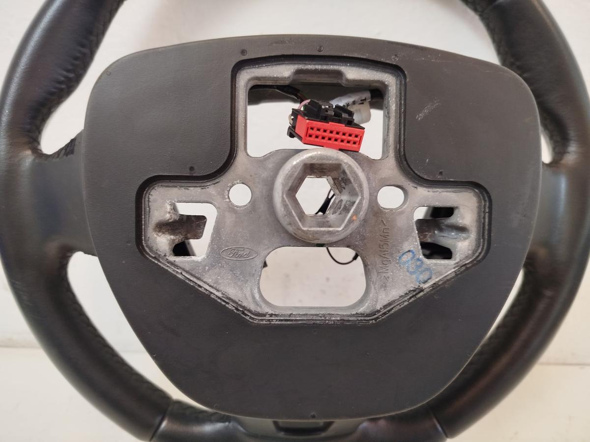 Ford Focus DYB CEW Turnier Lederlenkrad Lenkrad Leder 3 Speichen Mufu OEM