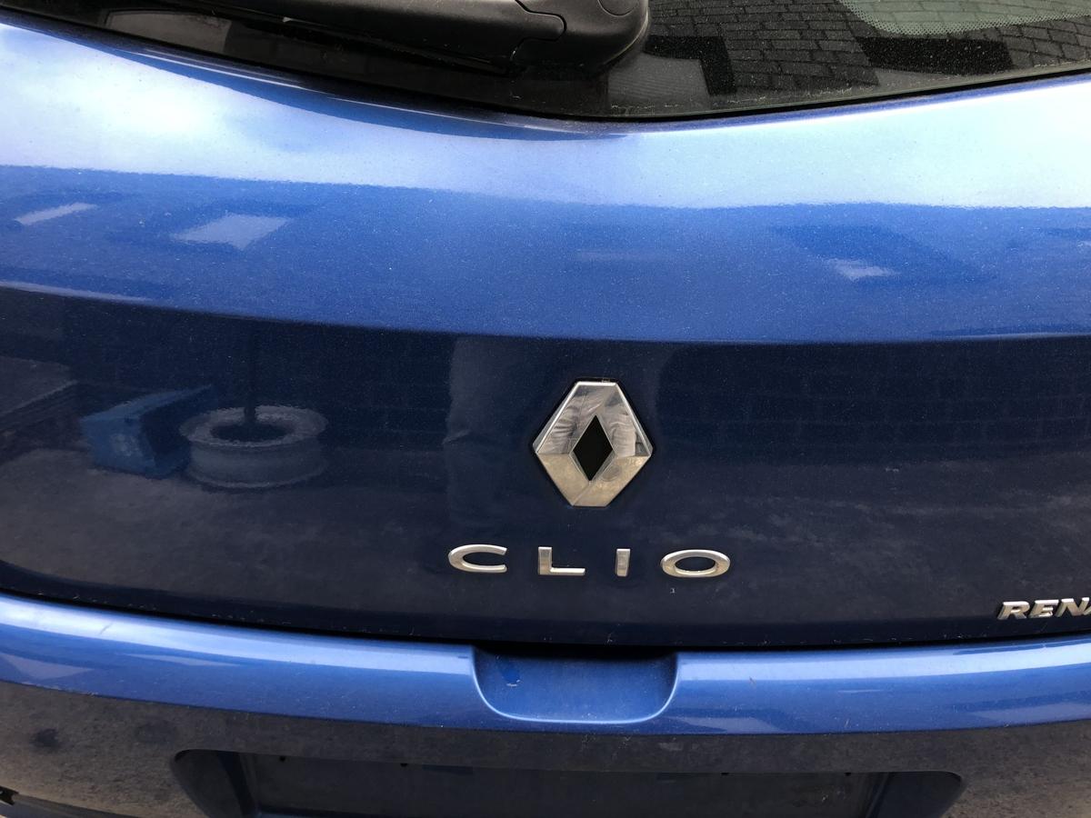 Renault Clio 3 Typ BR Heckklappe mit Heckscheibe Kofferraumklappe 3 und 5 t&uuml;rer