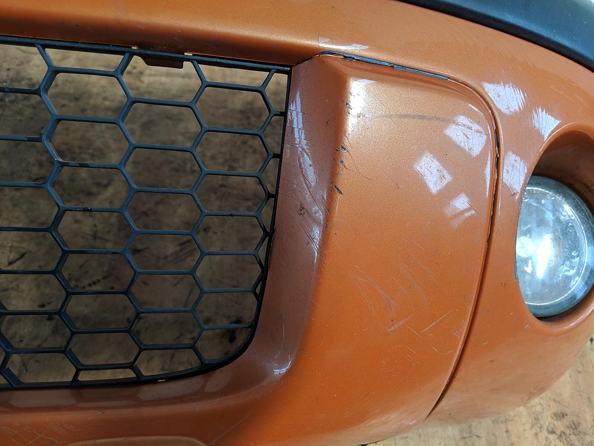 Citroen C3 Pluriel H Bj.03 Stoßstange Stoßfänger vorn NSW KHU-Orange Aerien