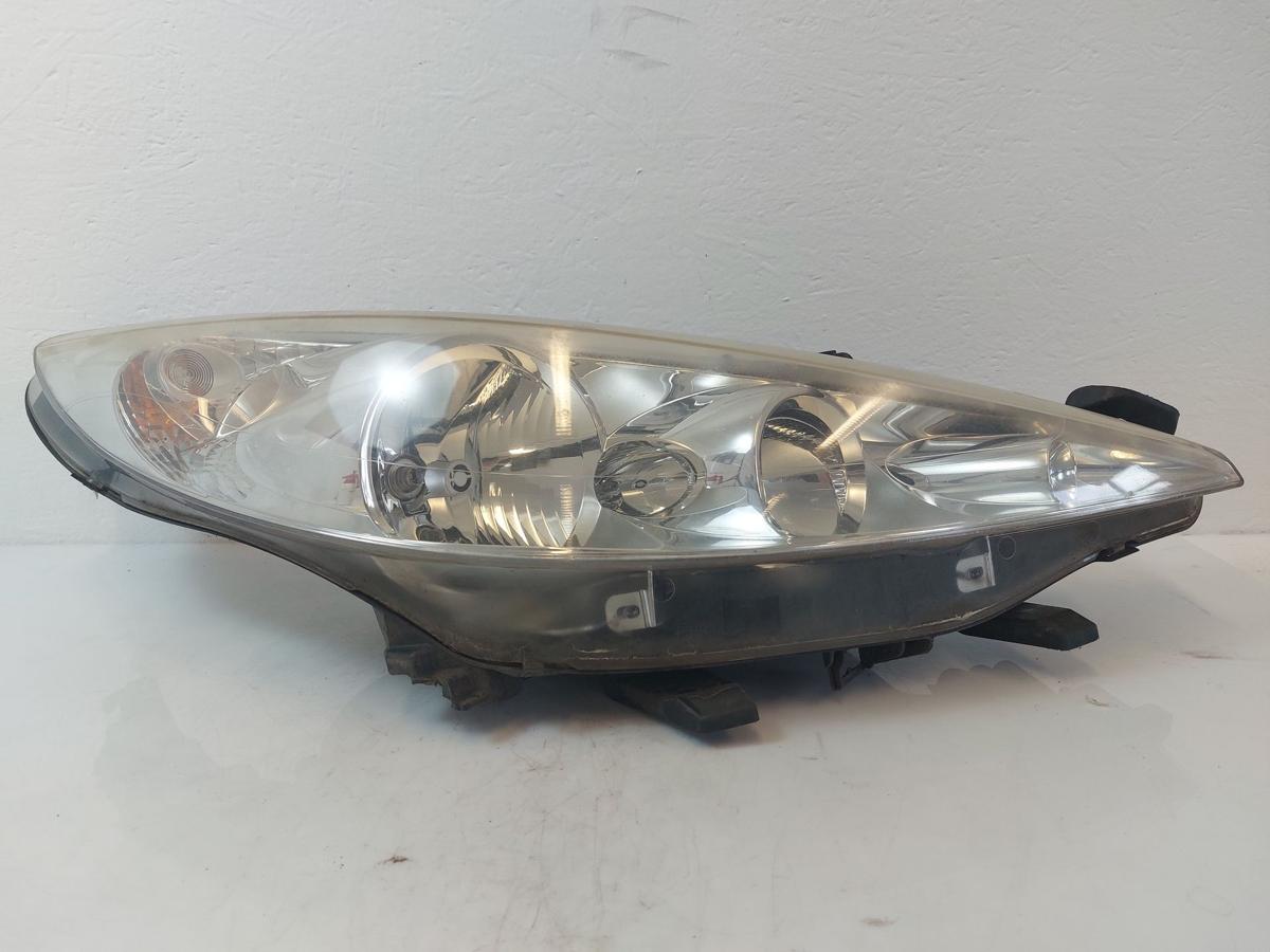 Peugeot 207SW Scheinwerfer Frontscheinwerfer Hauptscheinwerefr vorn rechts