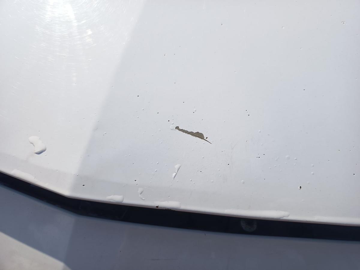 Opel Astra J original Motorhaube Klappe Deckel vorn Front Z40R Schneewei&szlig; Bj2013