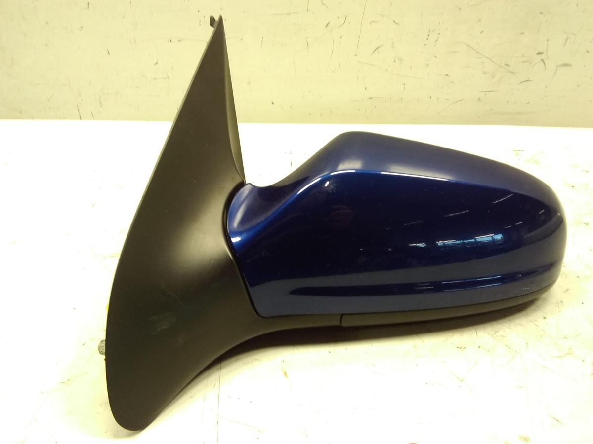 Opel Astra H orig Au&szlig;enspiegel links elektrisch anklappbar 7polig BJ08 ultrablau