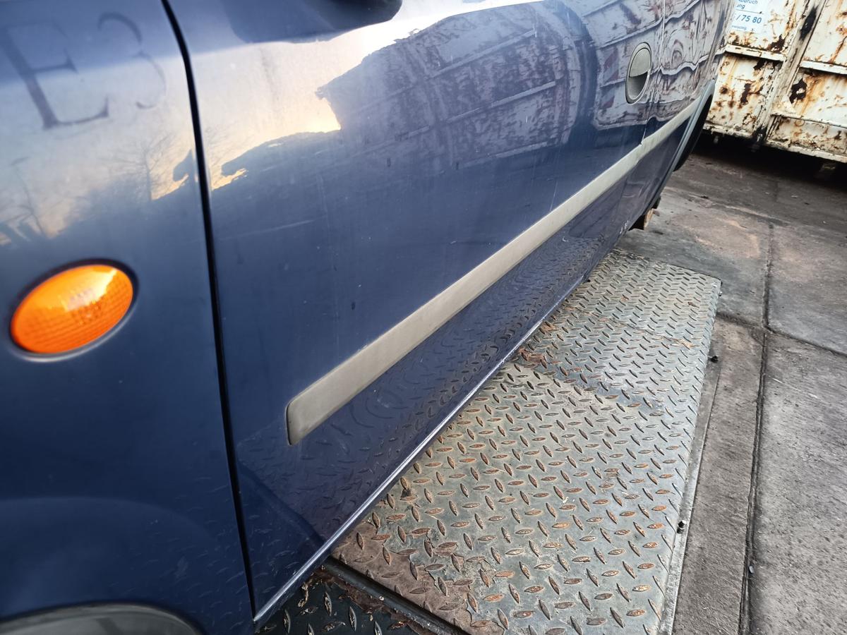 Opel Combo Kastenwagen original T&uuml;r links Fahrer 20Z Royalblau Bj 2002