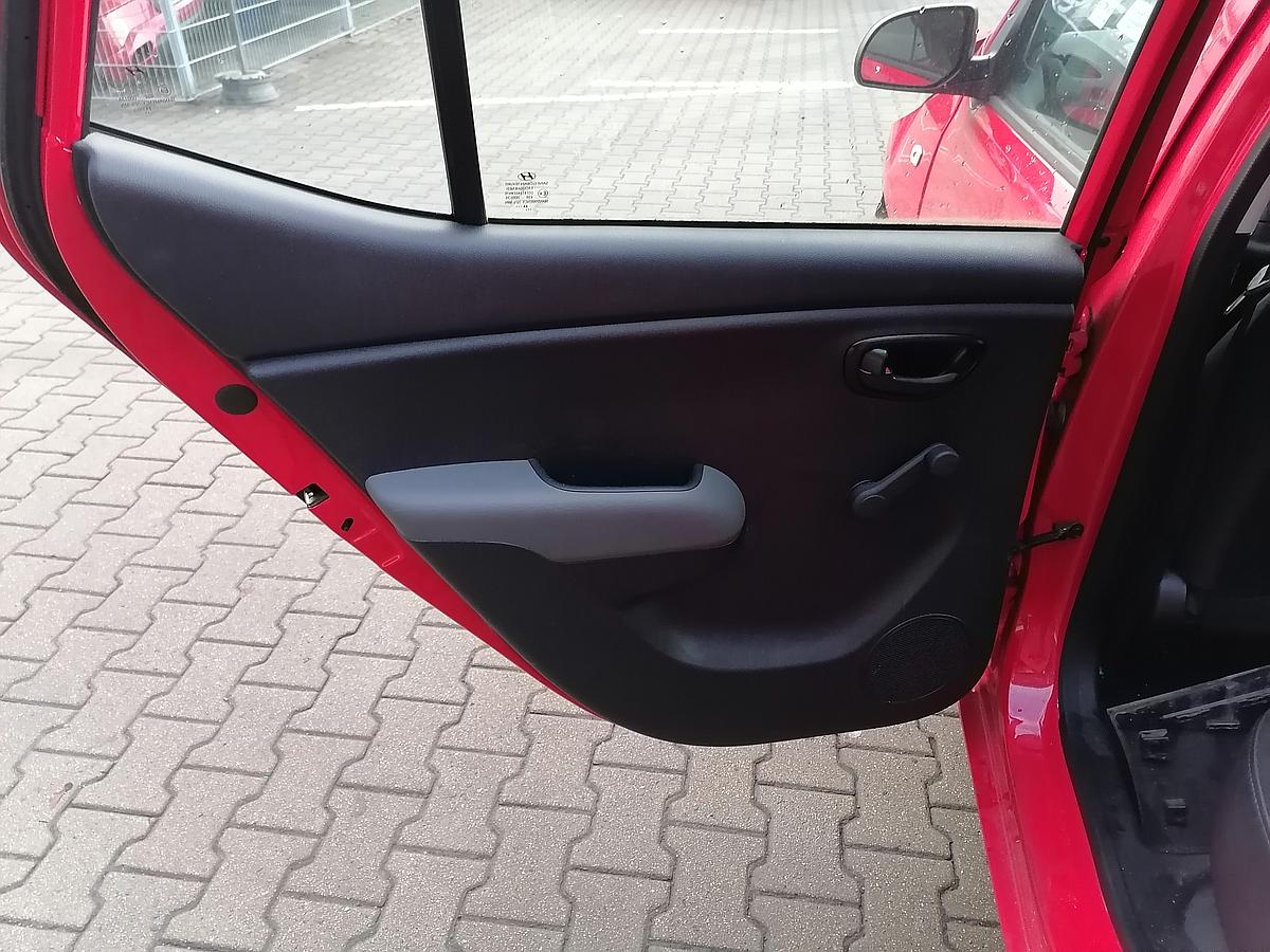 Hyundai i10 PA Tür hinten links H4-Electric Red BJ11-13