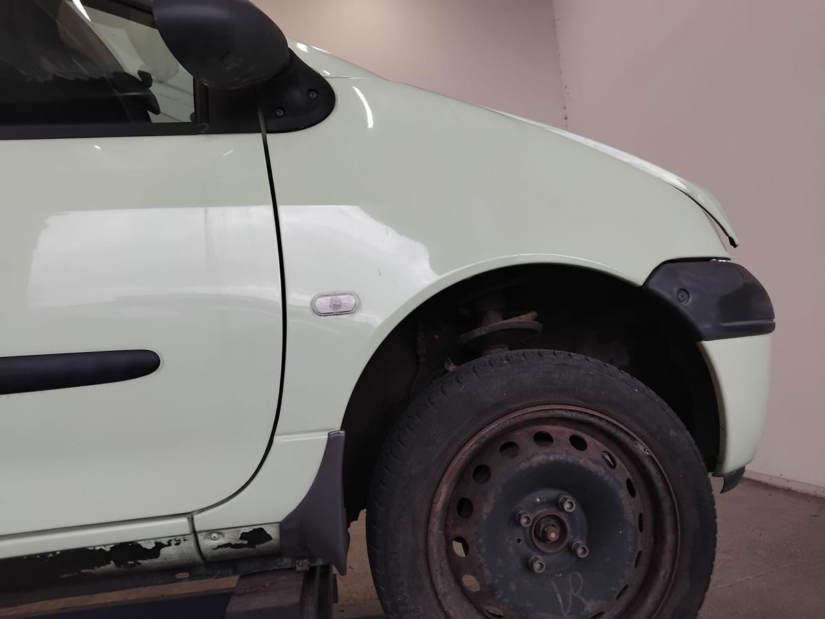 Renault Twingo 1 PH.IV original Kotfl&uuml;gel vorn rechts F97 Pastellgelb BJ2005