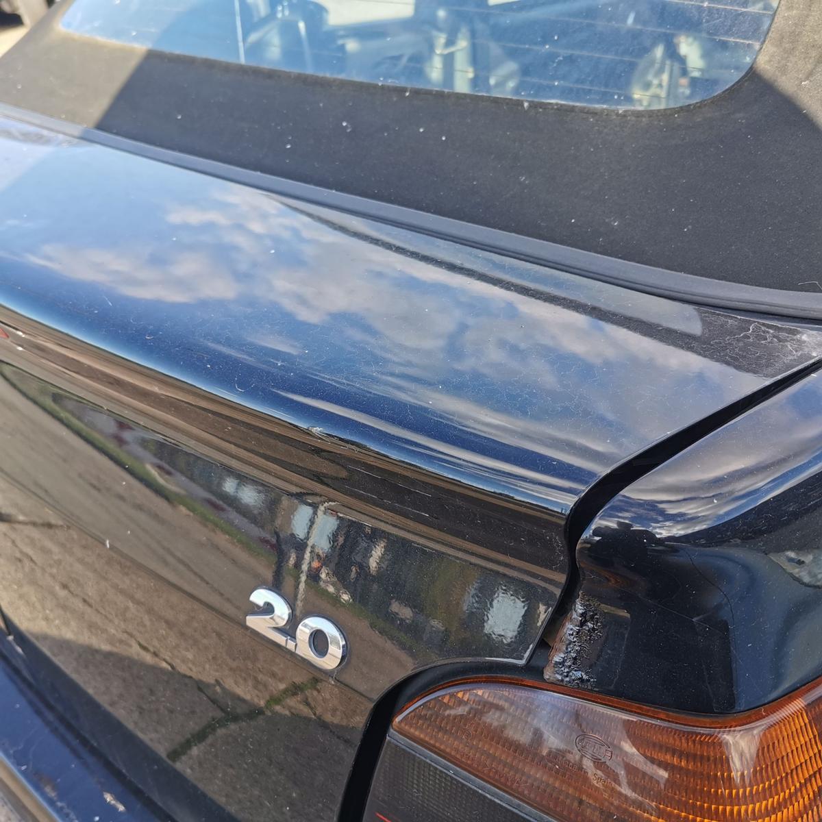 VW Golf 3 4 Cabriolet 1E Heckklappe Klappe Deckel hinten schwarz ab 98 ROST