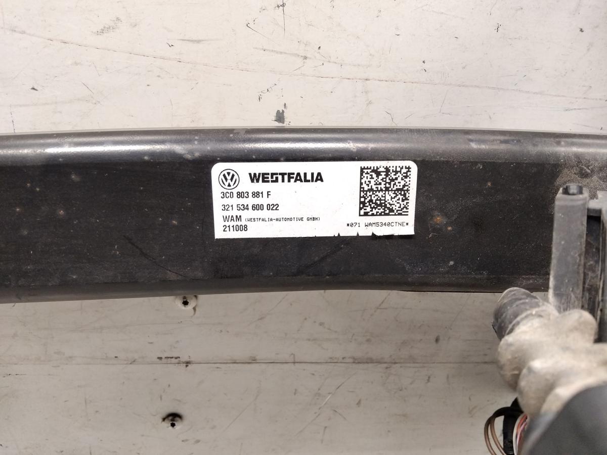 VW Passat 3C B6 Limousine Anhängerkupplung abnehmbar BJ2009 Westfalia 13polig