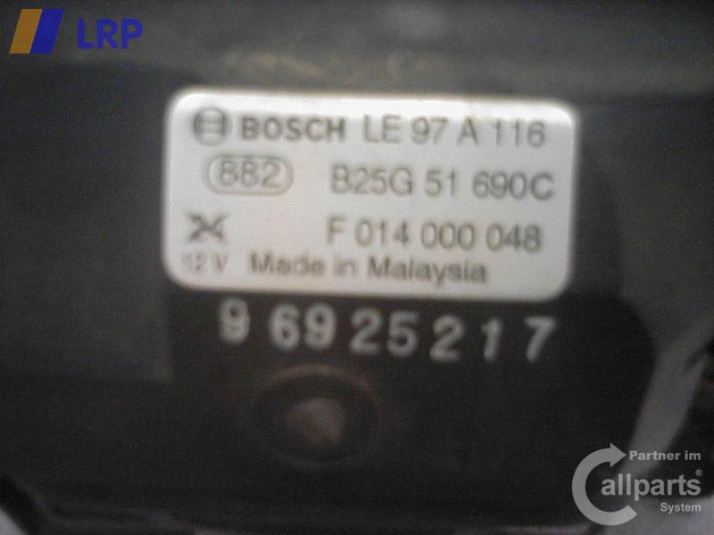 Mazda Premacy original Nebelscheinwerfer links BJ2000