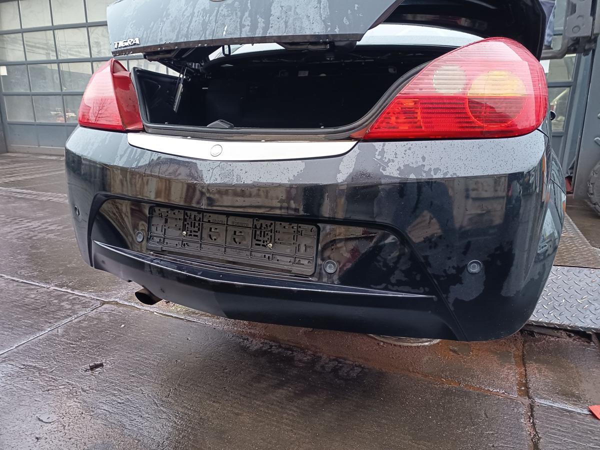 Opel Tigra TwinTop orig Sto&szlig;stange hinten Sto&szlig;f&auml;nger Cabrio 20R Schwarz Bj2007
