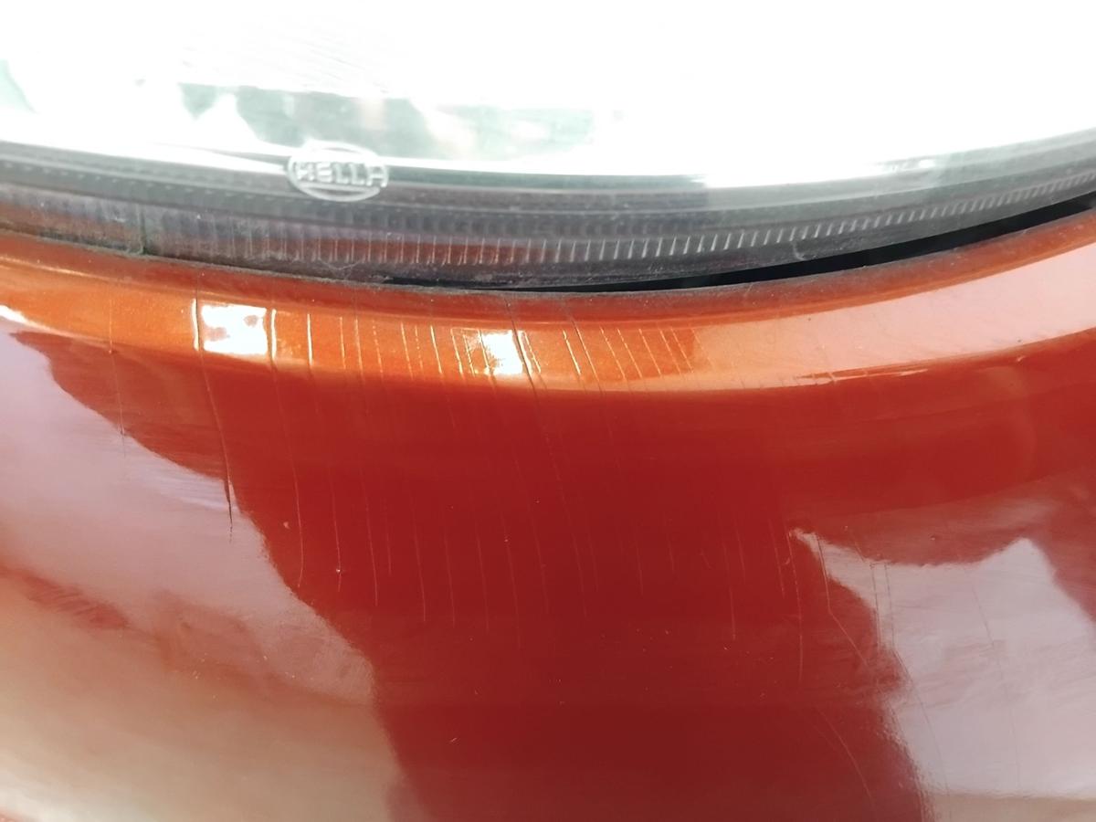 Nissan Tiida C11 original Sto&szlig;stange Sto&szlig;f&auml;nger vorn BJ2009 NAC New Red Metallic