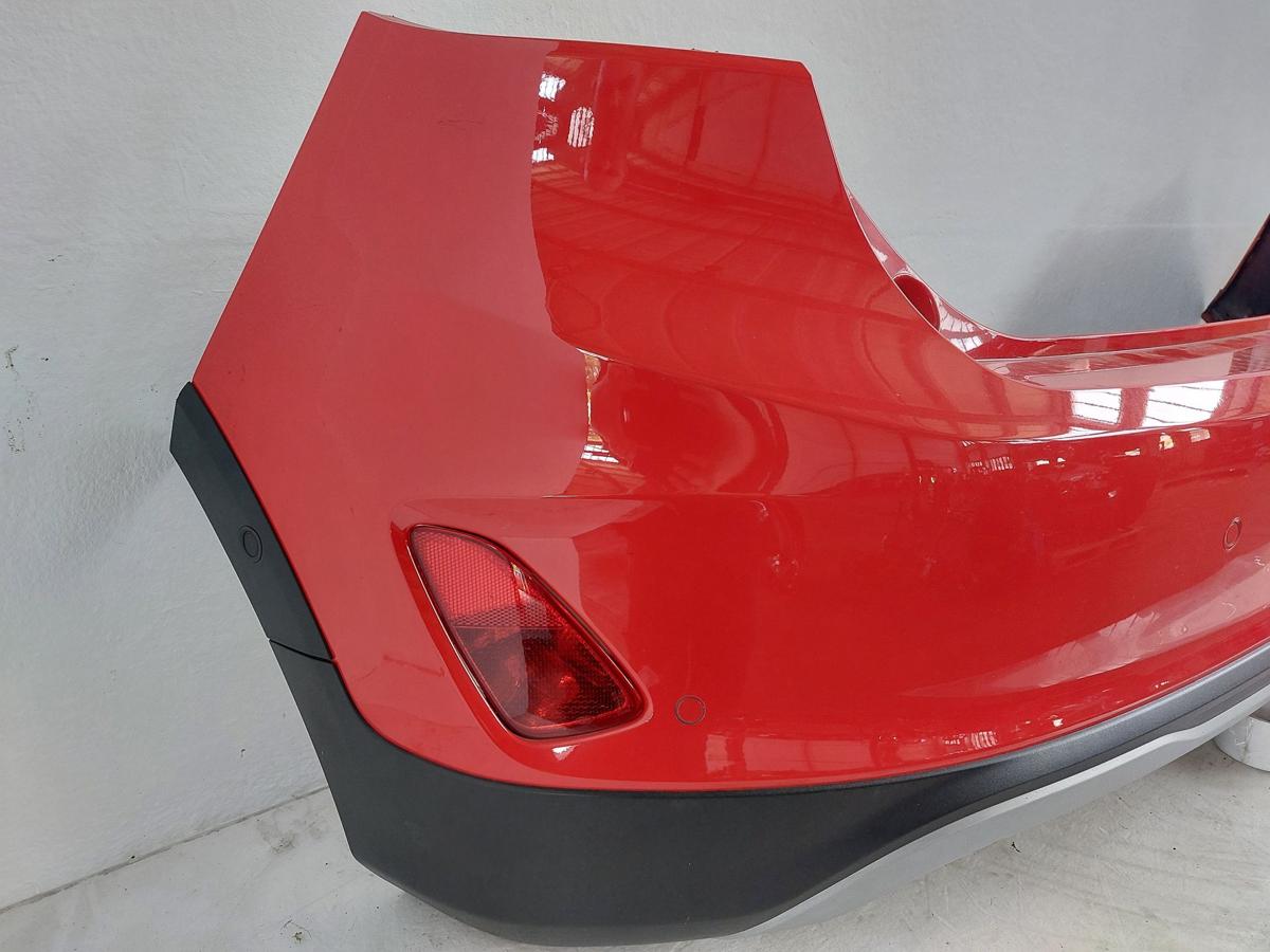Ford Fiesta HF MK8 Stossfänger Stossstange Bumper hinten PDC 6x 5trg Race Rot
