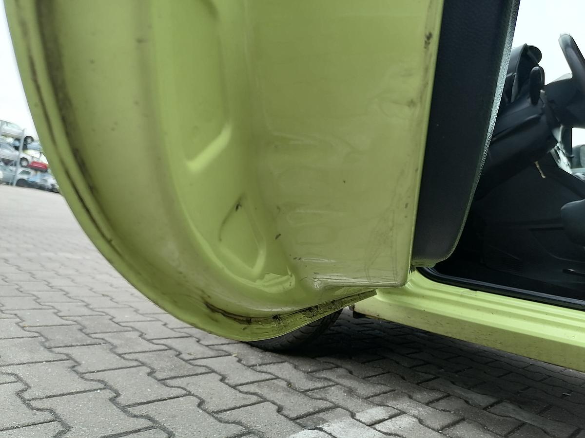 Ford Ka RU8 Tür links Fahrertür BJ2009 Gelb Jump