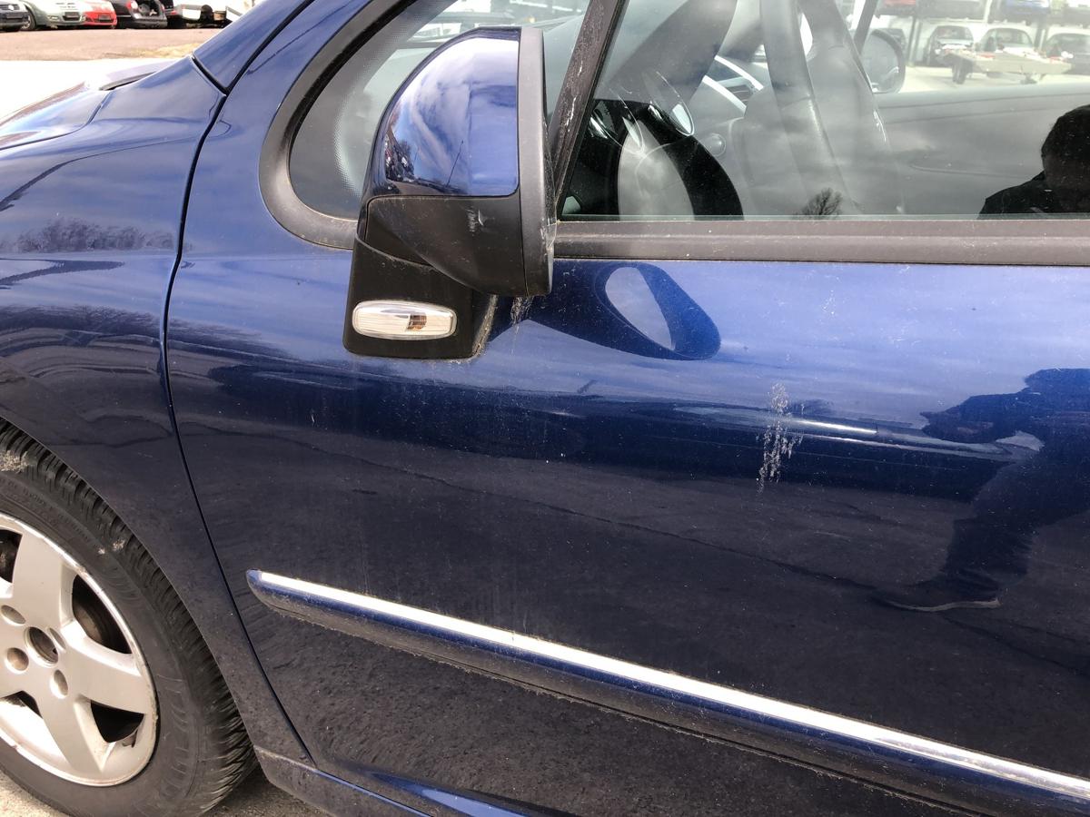 Peugeot 207SW T&uuml;r vorn links Fahrert&uuml;r im Rohbau KPL Montebello blau