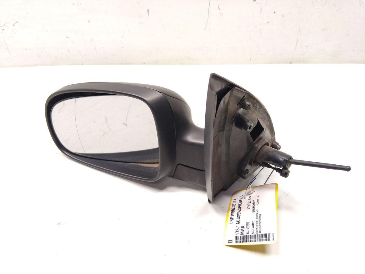Opel Corsa C original Au&szlig;enspiegel links manuell von innen verstellbar Bj.2006