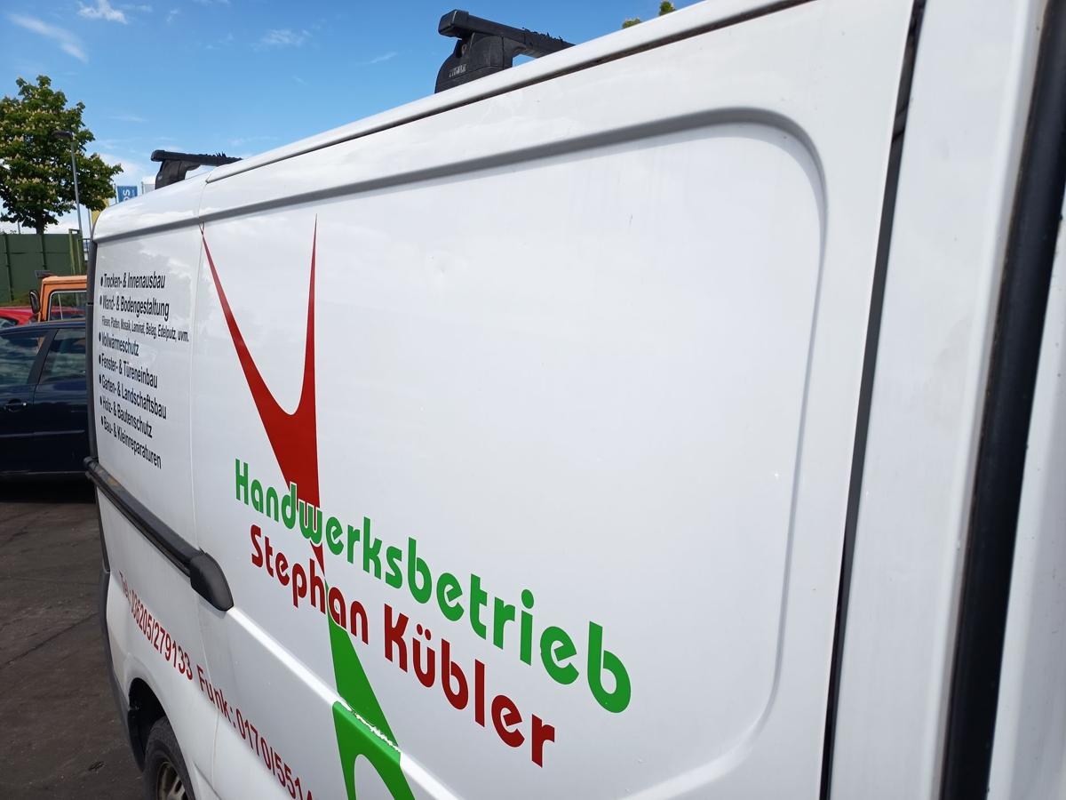 Opel Vivaro A original Schiebet&uuml;r hinten rechts Fond L474 Casablancawei&szlig; Bj 2005