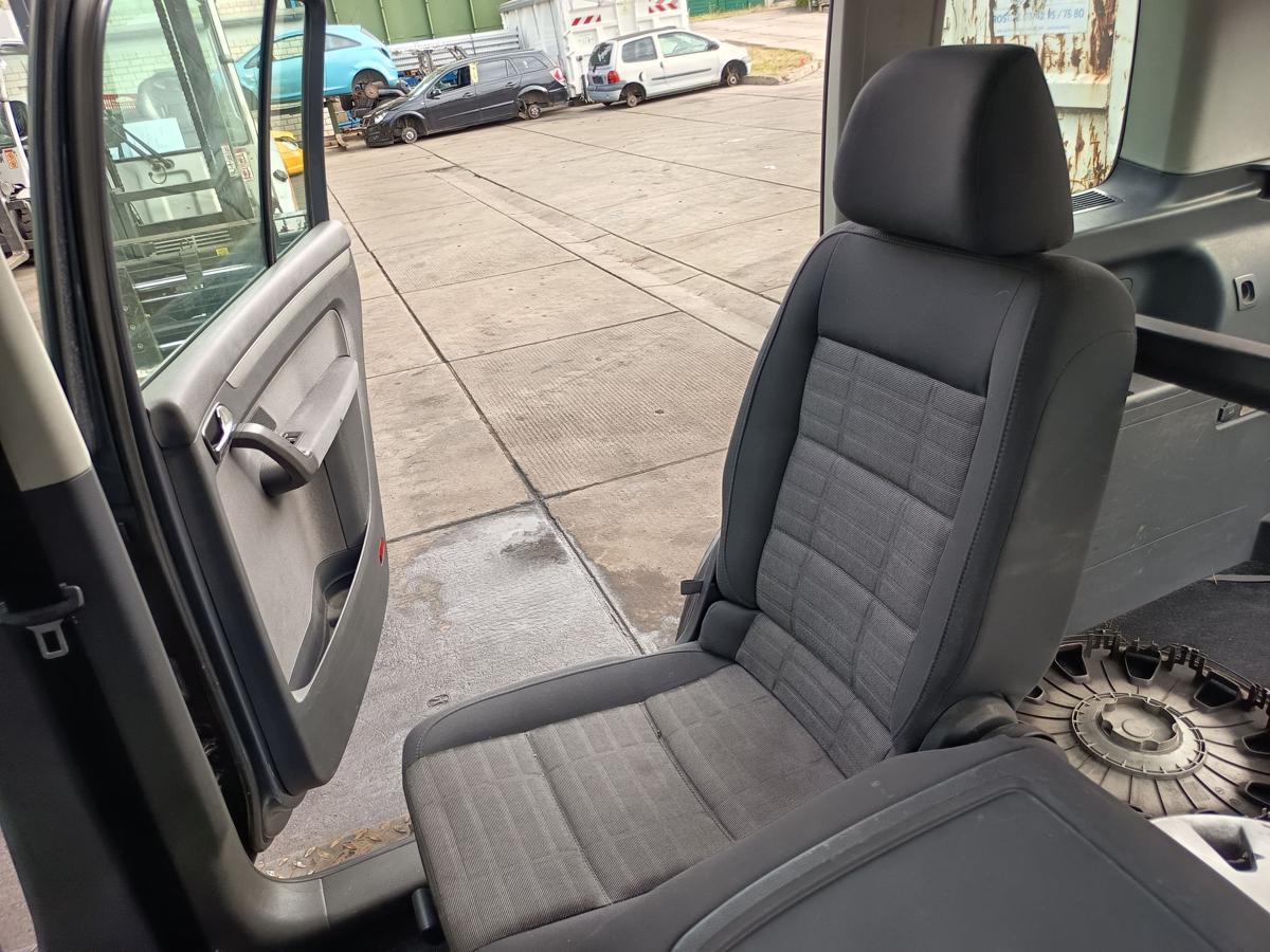 VW Touran 1T original Sitz hinten rechts Fond Reihe 2 Stoff Anthrazit Bj 2006