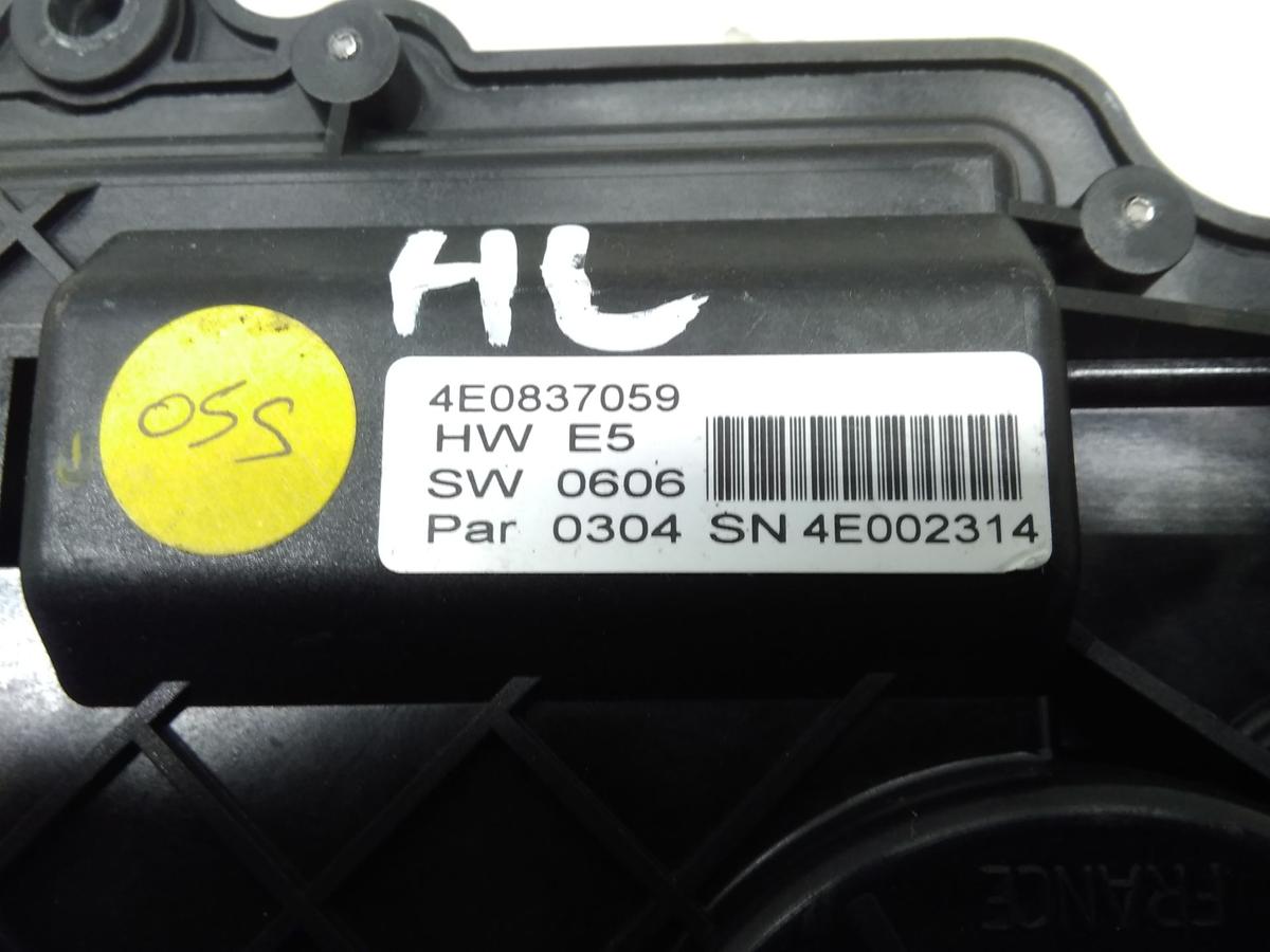 Audi A8 D3 4E original Stellmotor Zuziehhilfe T&uuml;r hinten links Bj.2004