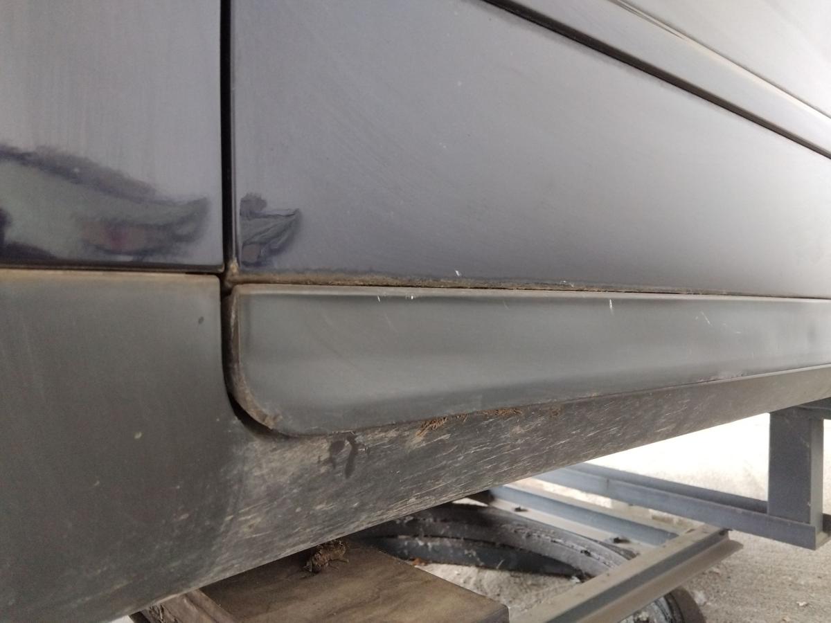 Audi A4 8E B6 original Tür vorn links Fahrertür LZ5L Mingblaumetallic BJ2001