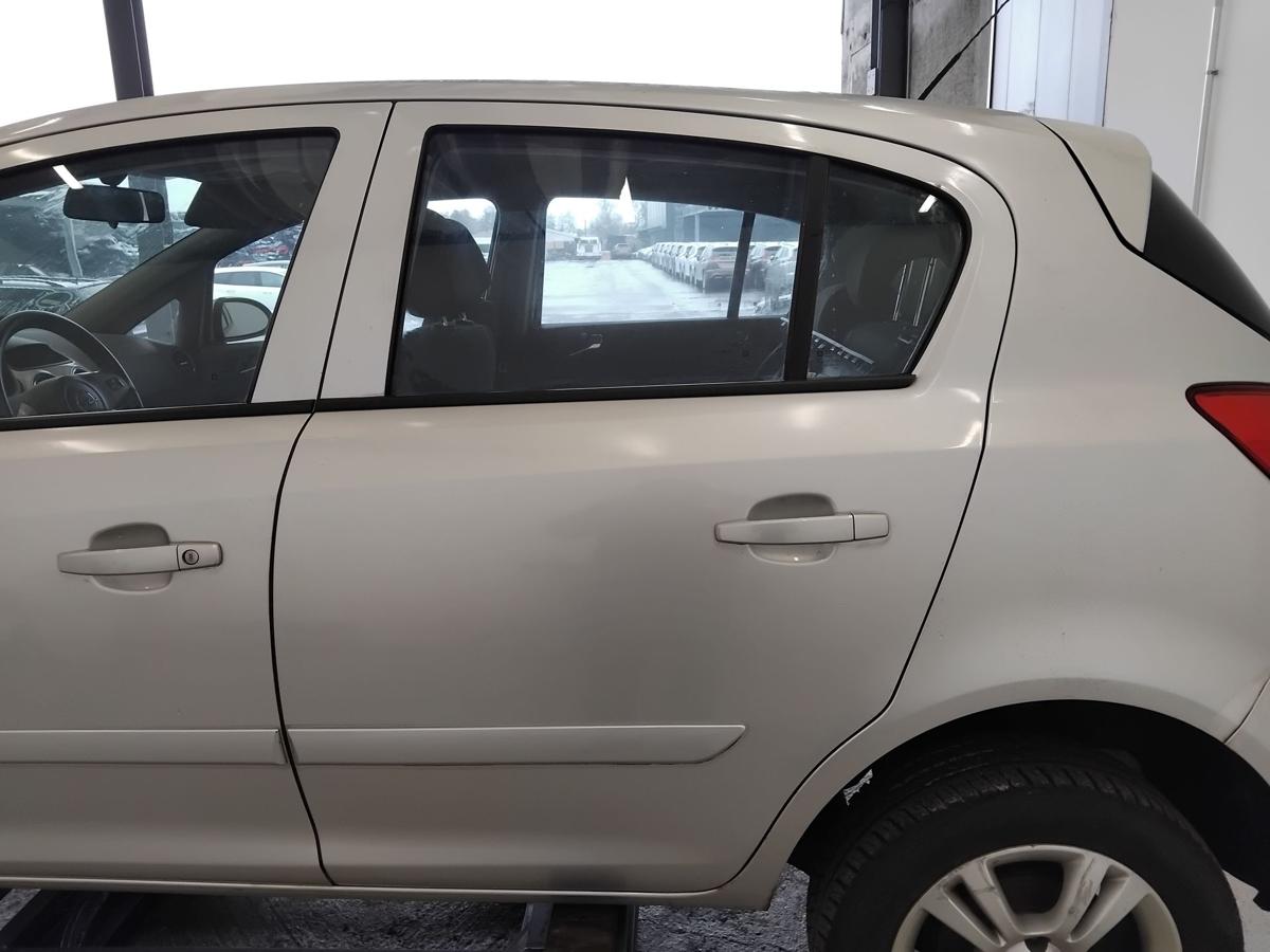 Opel Corsa D Tür hinten links 2AU Starsilber III Metallic Z157 5-türig BJ2006