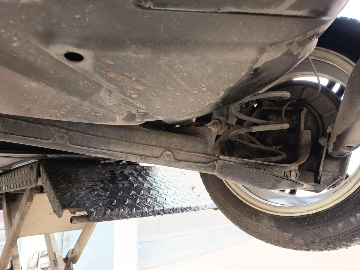 Mercedes W169 original Hinterachse Tr&auml;ger scheibengebremst 114tkm Bj 2005