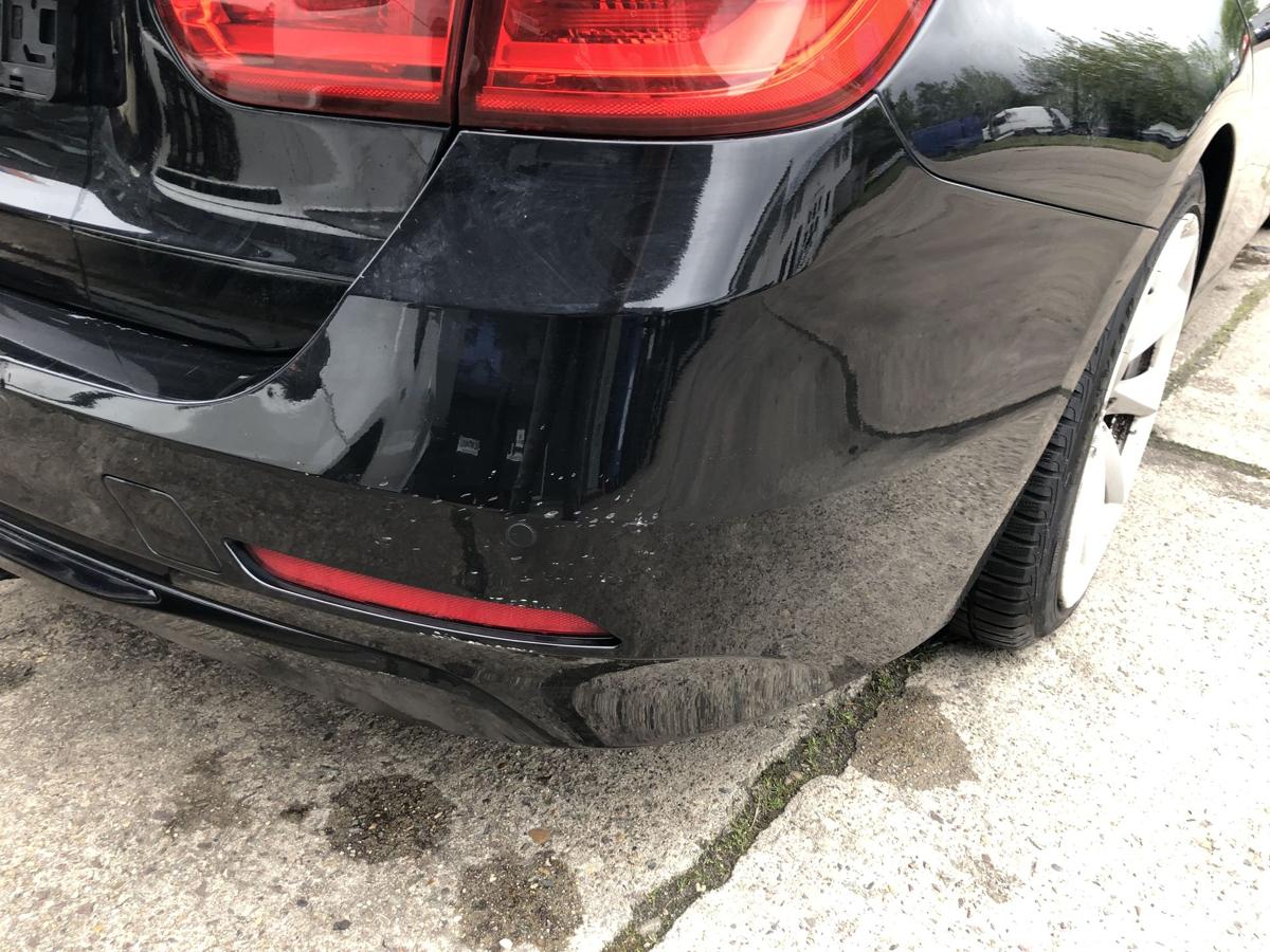 BMW 3er F31 Sportline Sto&szlig;f&auml;nger hinten Hecksch&uuml;rze PDC Touring 668 SCHWARZ II