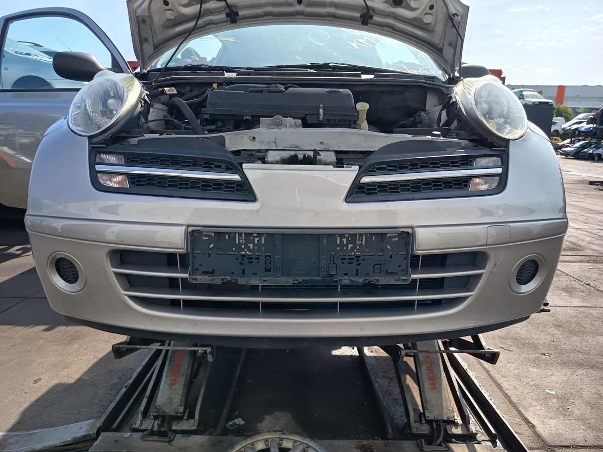 Nissan Micra K12 original Stoßstange Fänger vorn/Front KY0 Quarzsilber Bj 2006