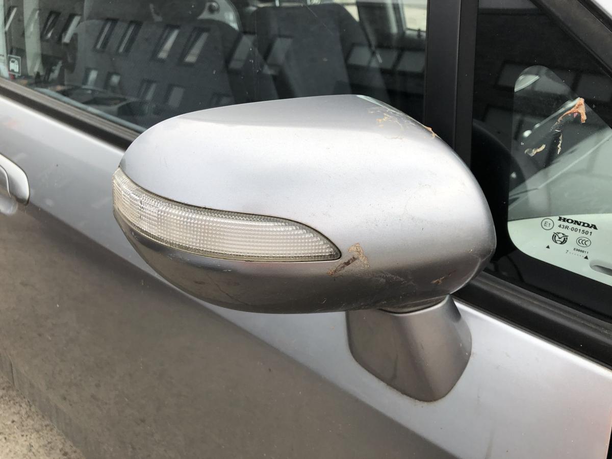 Honda Jazz Typ GD Au&szlig;enspiegel rechts Spiegel elektrisch Blinker NH642M silver