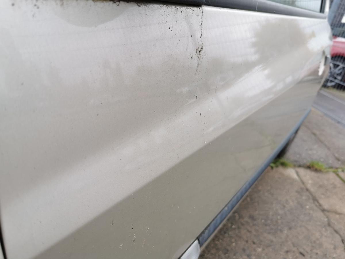 Renault Clio III Fahrertür Tür Autotür Rohbau vorn links 3trg TED11 Beige Pepper
