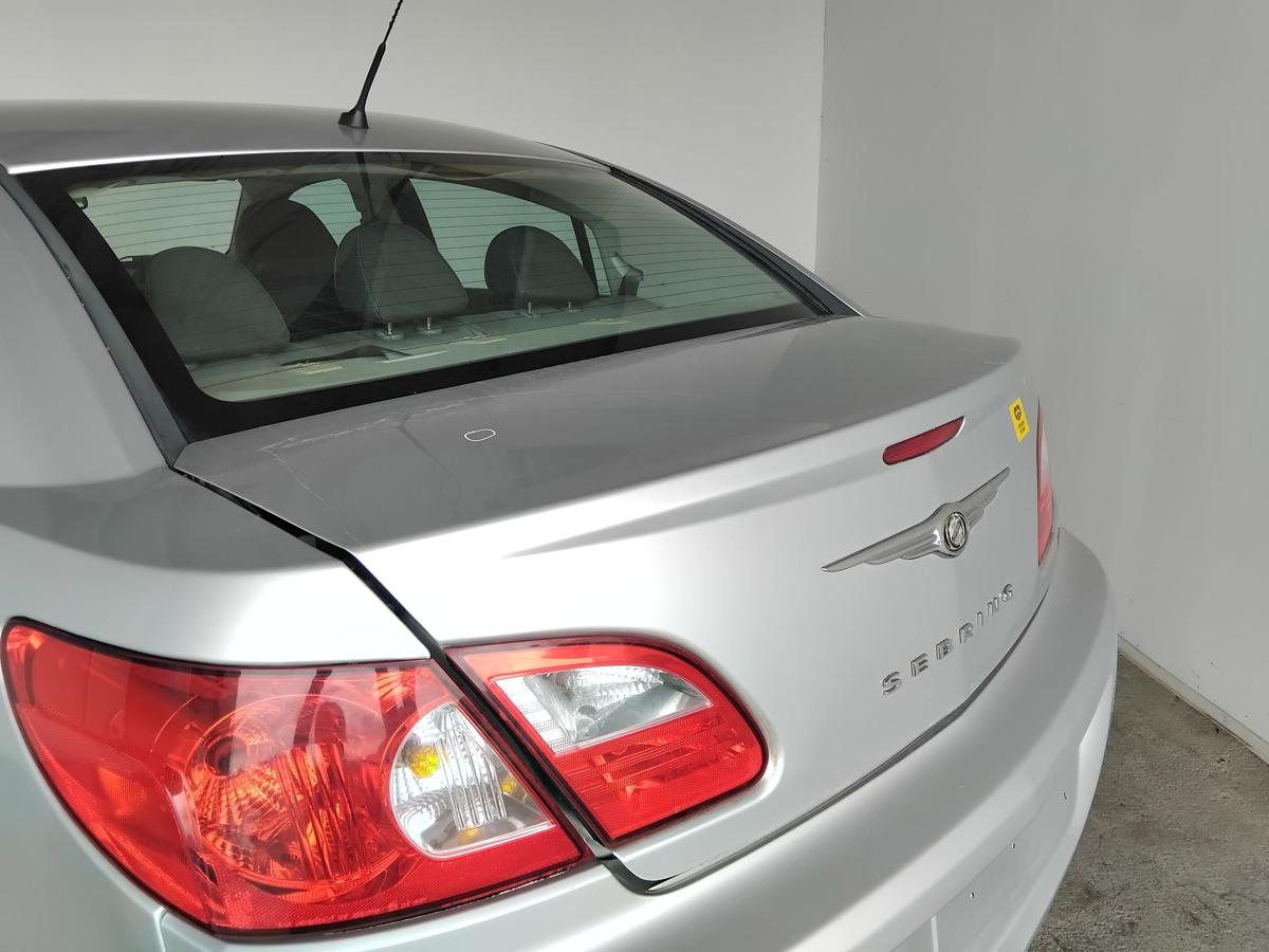 Chrysler Sebring 3 JS Limousine Heckklappe Kofferraumdeckel bright silver BJ2009